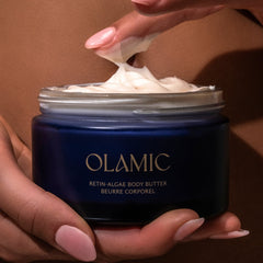 OLAMIC Retin-Algae Body Butter featured in The Zoe Report – luxury body care